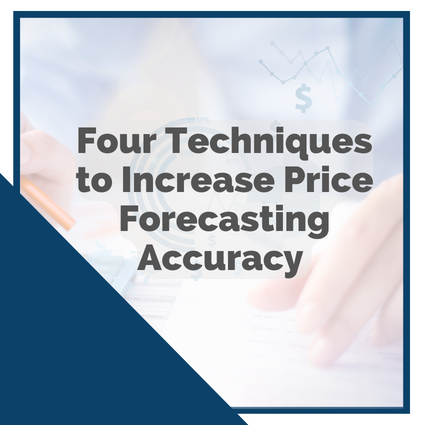 Four Techniques to Increase Price Forecasting Accuracy 